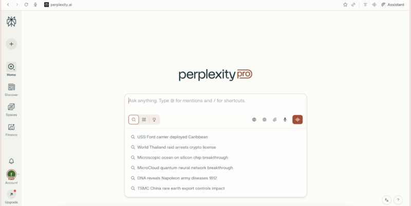 重塑上网体验的AI利器:Perplexity Comet 浏览器全方位解析